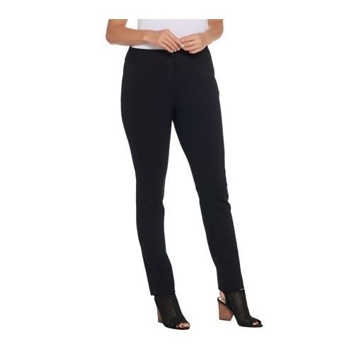 New Vince Camuto Ponte Full Length Navy Pants Reg Sz 16 #73615